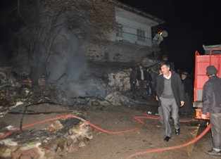 Seydişehir'de yangın