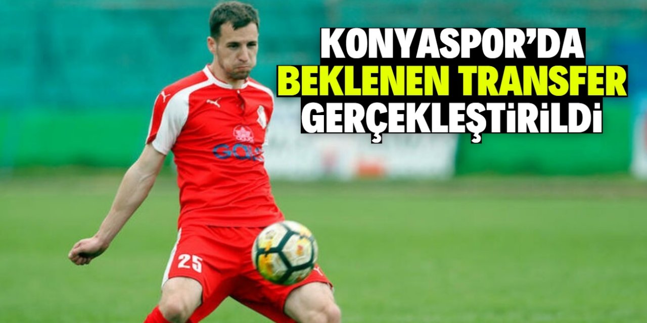 Konyaspor’da beklenen sağ bek transferi gerçekleşti