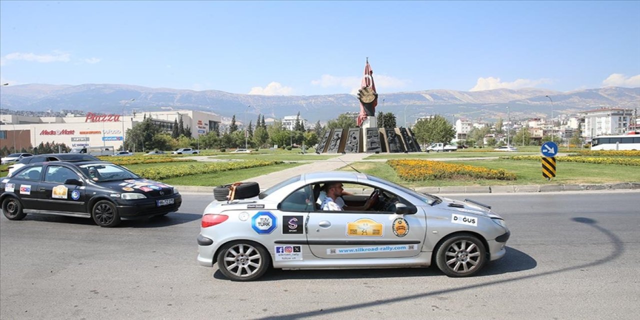 Doğu-Batı Dostluk ve İpek Yolu Rallisi'nin 4. durağı Kahramanmaraş oldu