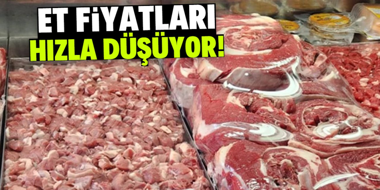 Et fiyatlarında düşüş devam ediyor! Kilo fiyatı 293 lira