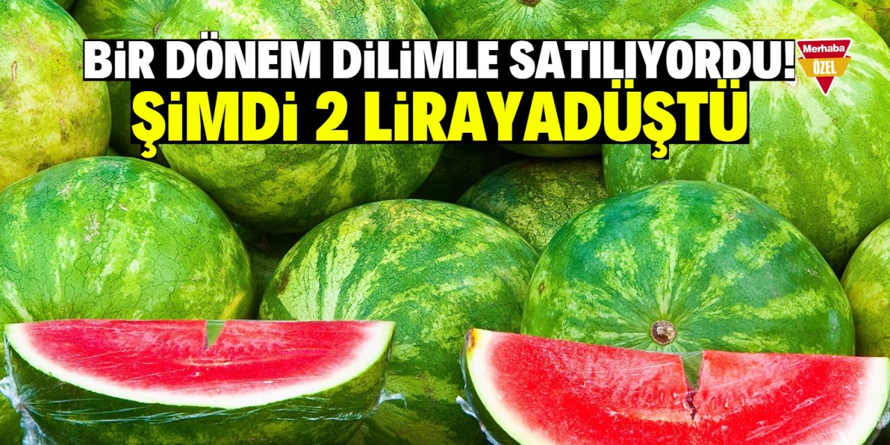 Konya'da 6 mağazası olan marketten karpuz indirimi! Fiyatı gören şoke oluyor