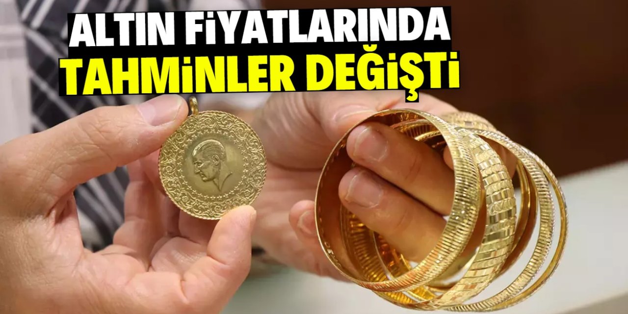 Ons fiyatı uçuyor! Altın fiyatlarında tahmin değişti