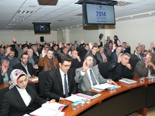 KTO'da 2014 bütçesi kabul edildi