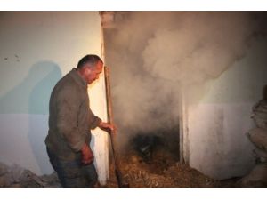 Elektrik Kontağı, Saman Deposunu Tutuşturdu