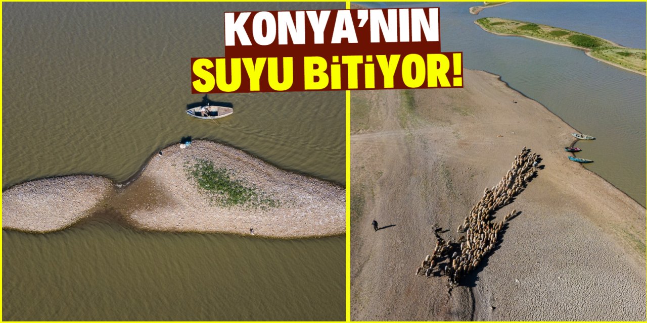 Konya'nın suyu bitiyor!