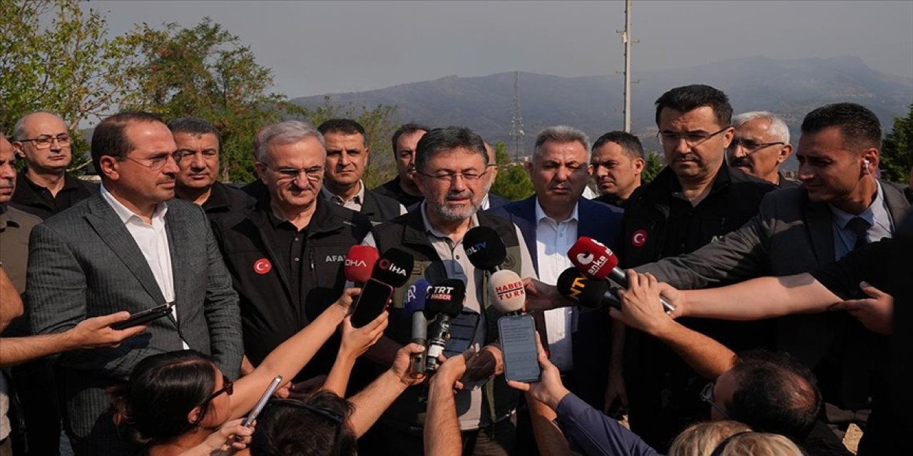 Tarım ve Orman Bakanı İbrahim Yumaklı: Yangınların 69'u kontrol altına alındı, 6 aktif yangın var