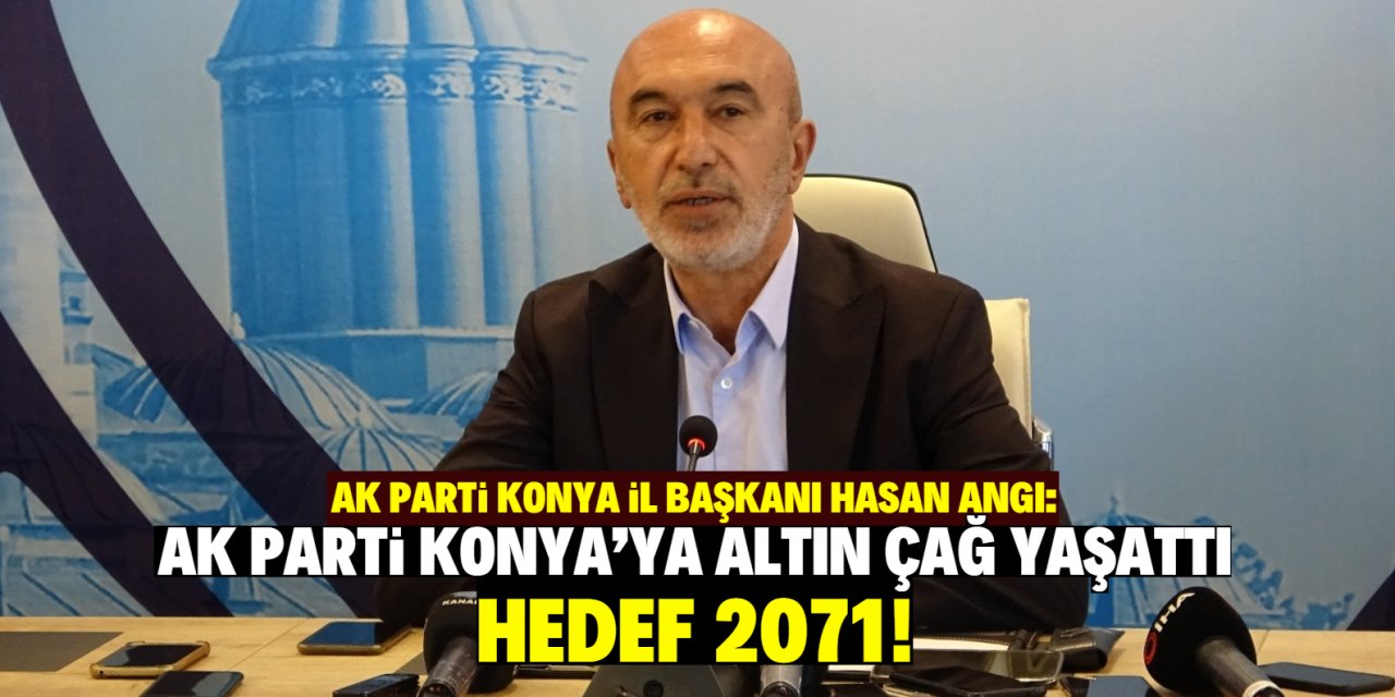 AK Parti Konya'da 47 yıl sonrayı işaret etti! İnşa edecekler