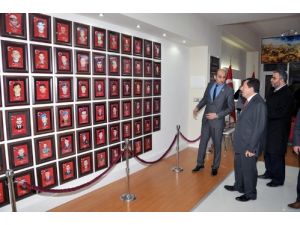 Vali Balkanlıoğlu, Şehitler Derneğinin Yeni Hizmet Merkazini Ziyaret Etti