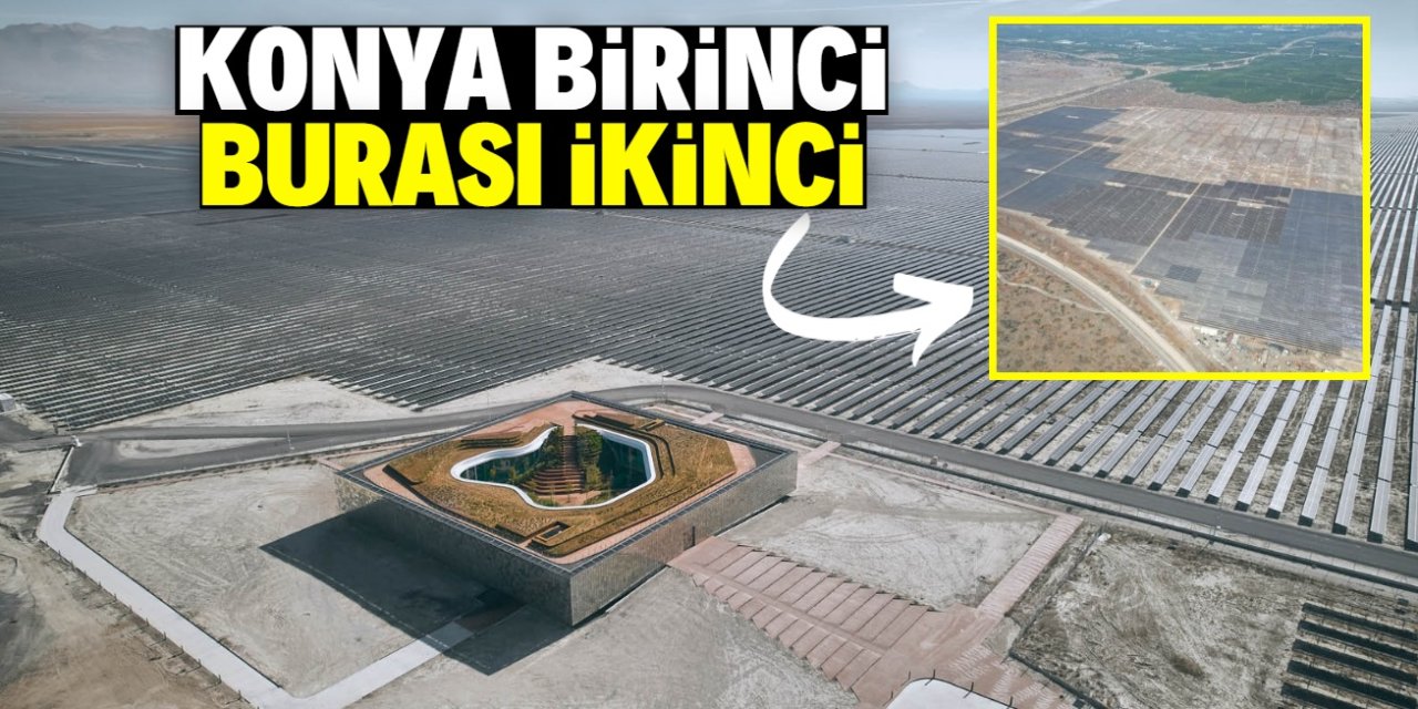 Konya birinci, burası ikinci olacak