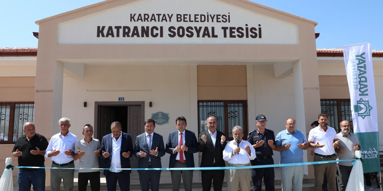 Karatay Belediyesi'nden 3 milyon liralık yeni yatırım