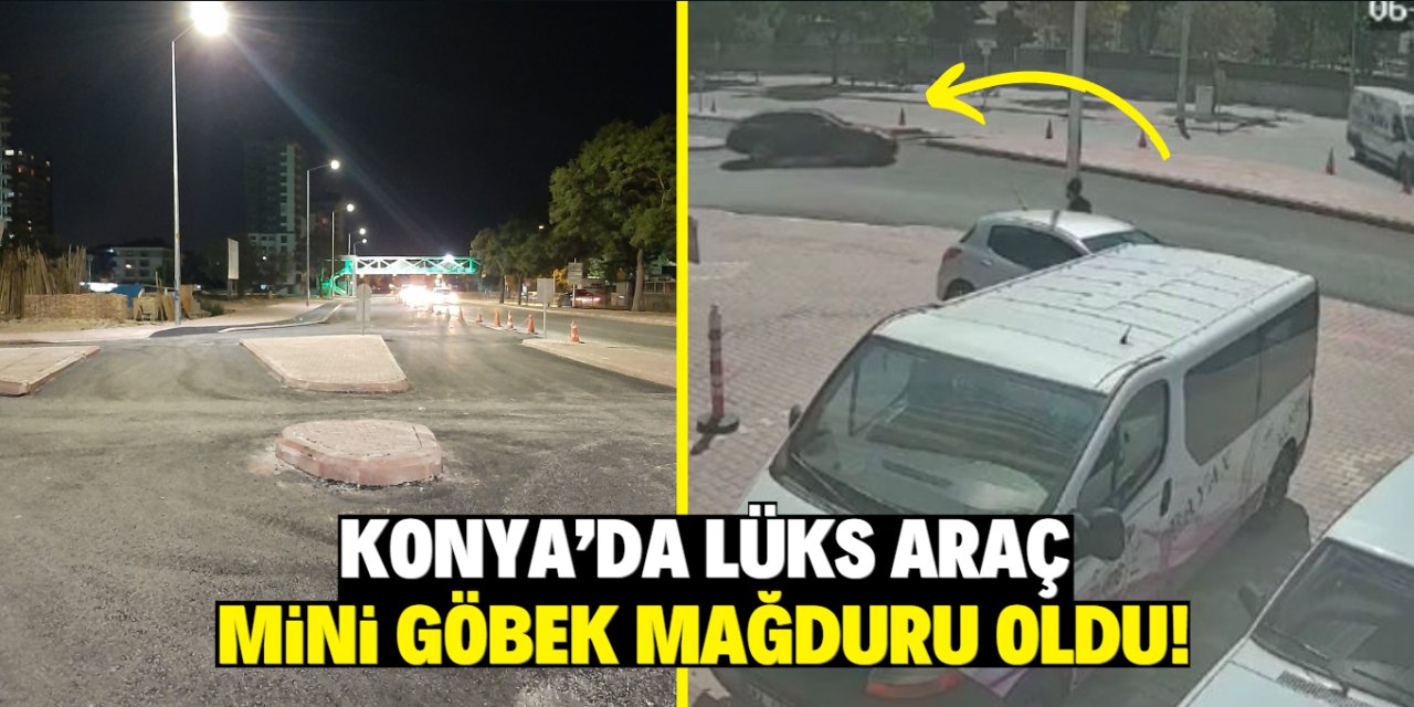 Beyşehir Caddesine akıl almaz göbek yaptılar