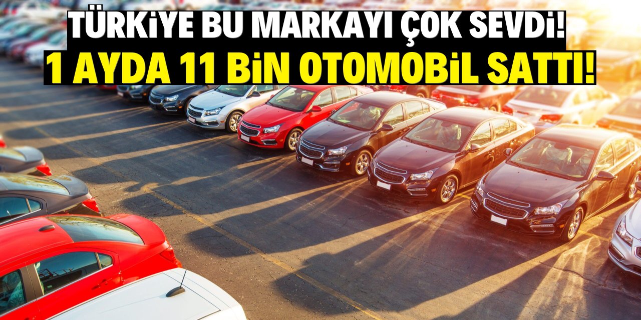 Türkiye bu markayı çok sevdi! 1 ayda 11 bin otomobil sattı!