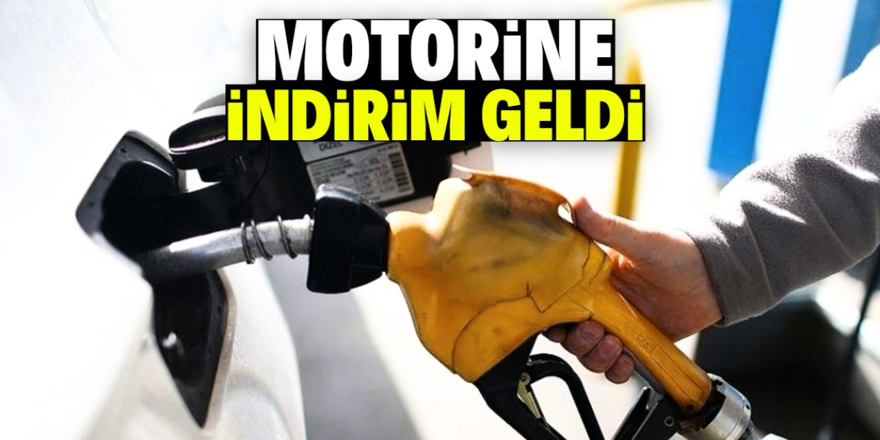 Motorine indirim geldi! Pompaya yansıdı