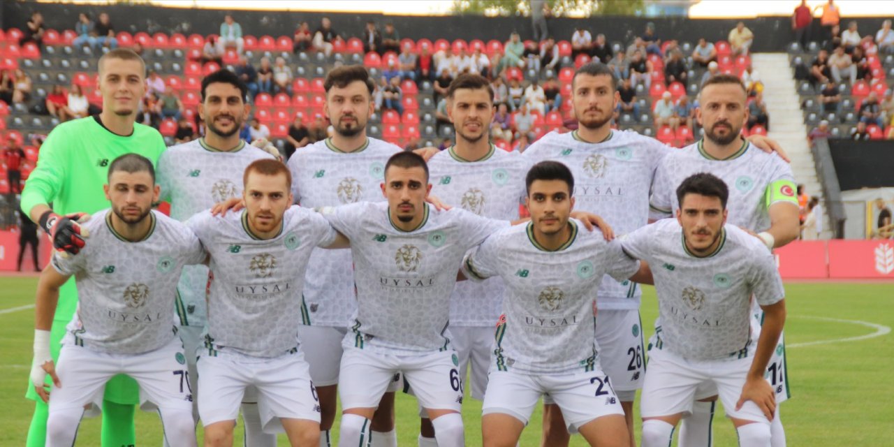 1922 Konyaspor kupaya ilk turda veda etti