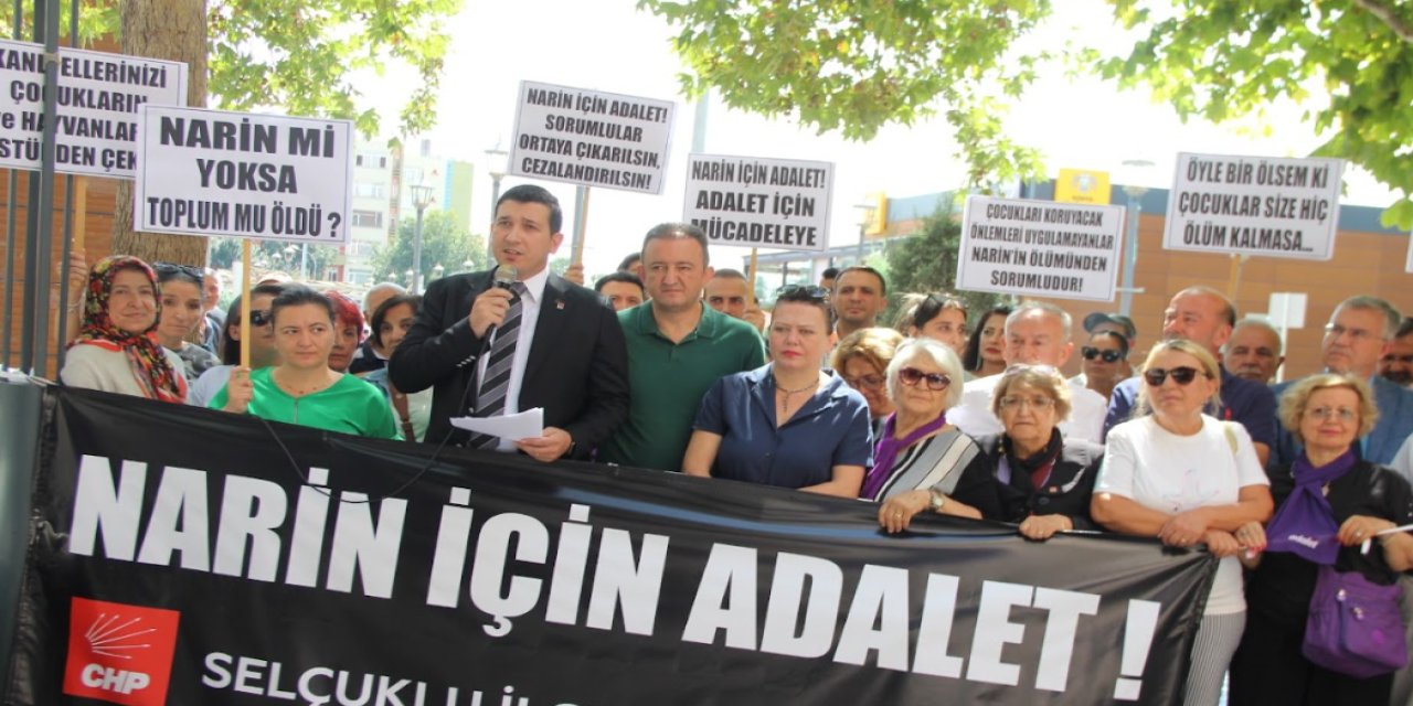 'Narin kızımız için adalet istiyoruz'