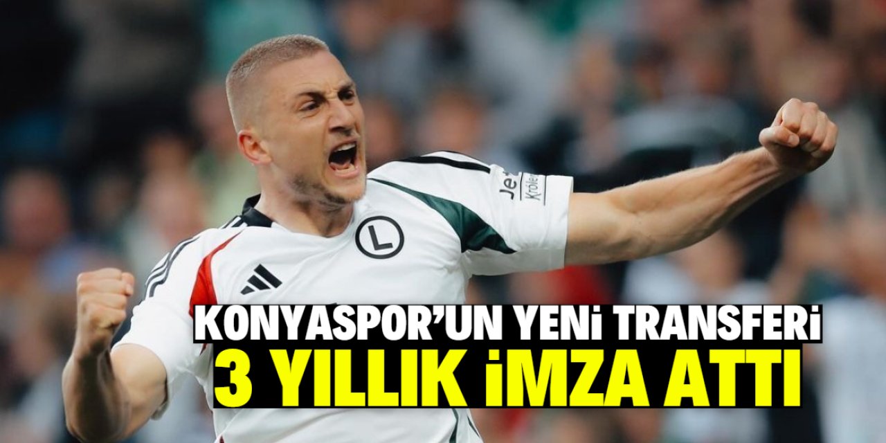 Konyaspor Blaz Kramer ile 3 yıllık sözleşme imzaladı