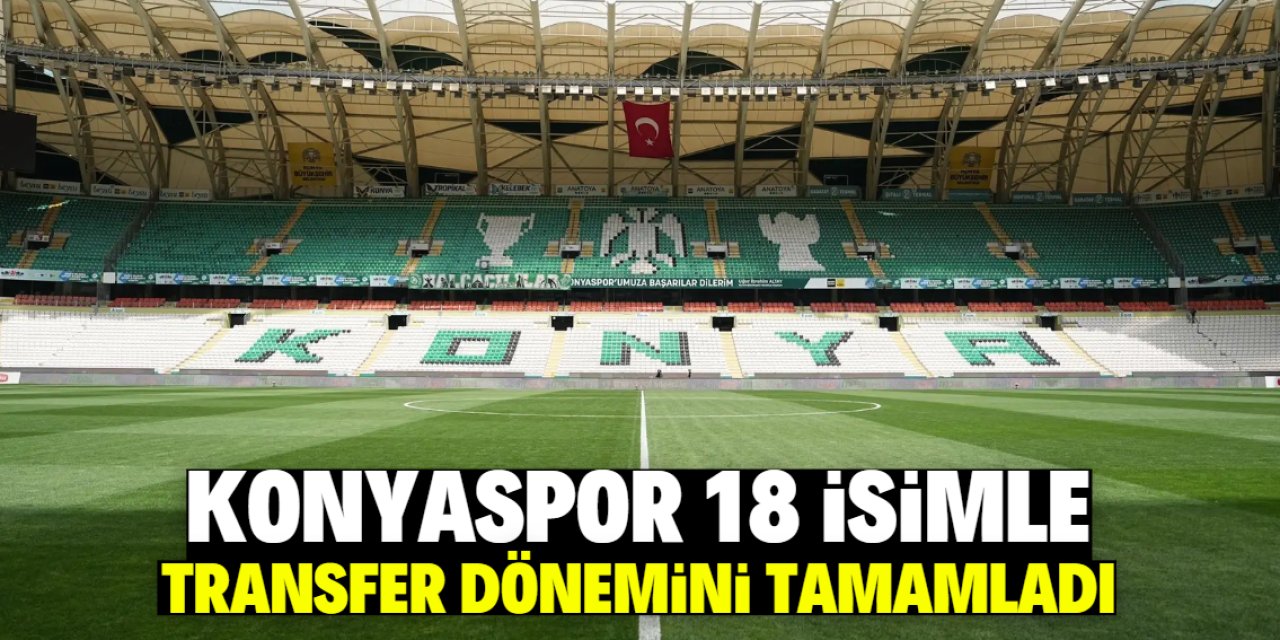 Konyaspor 18 futbolcuyla sözleşme imzaladı