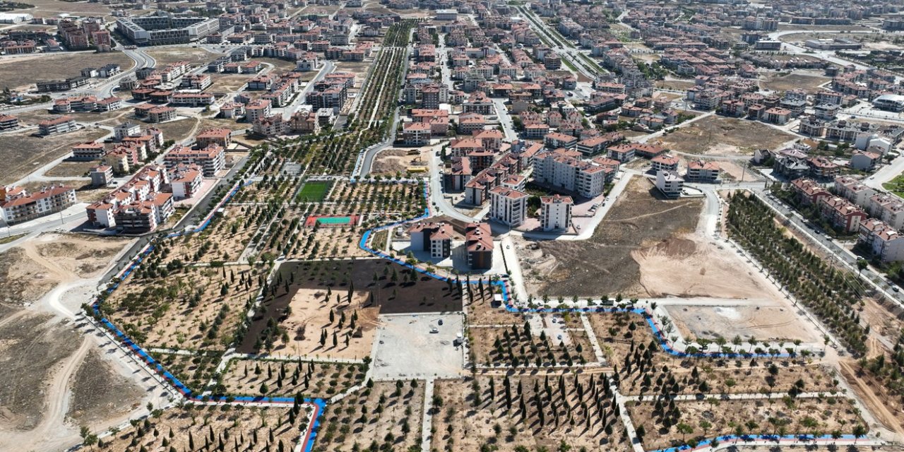 Selçuklu'ya 227 bin metrekare alanda yeni park