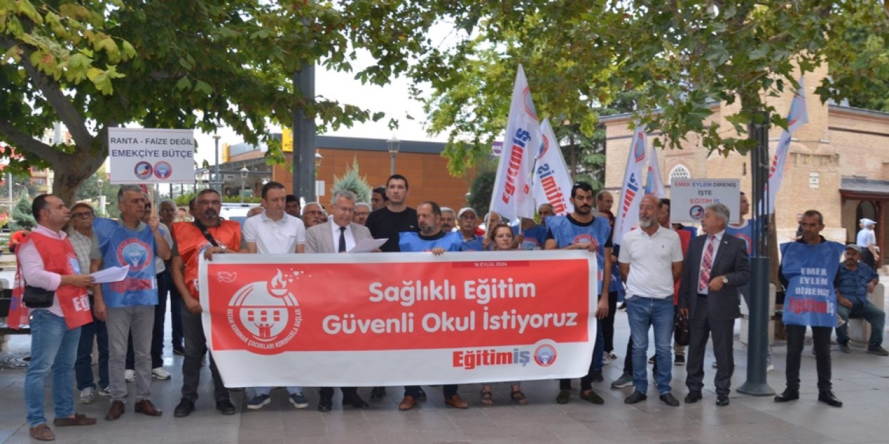 ‘Güvenli ve temiz okul istiyoruz’