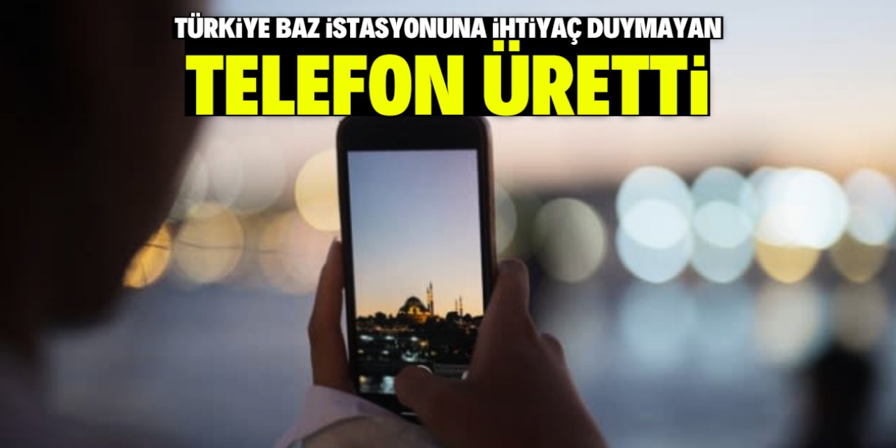 Türkiye'nin yerli ve milli telefonu tanıtıldı! Baz istasyonu yokken bile konuşabileceksiniz