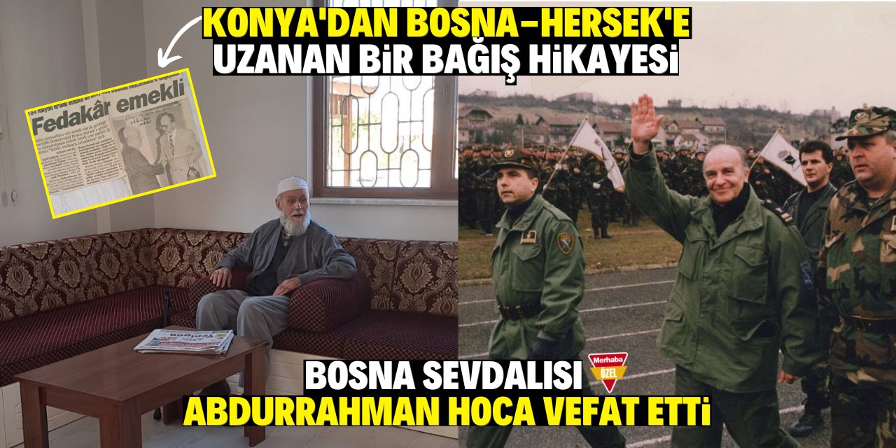 Konya’dan Bosna’ya  bir bağış hikayesi