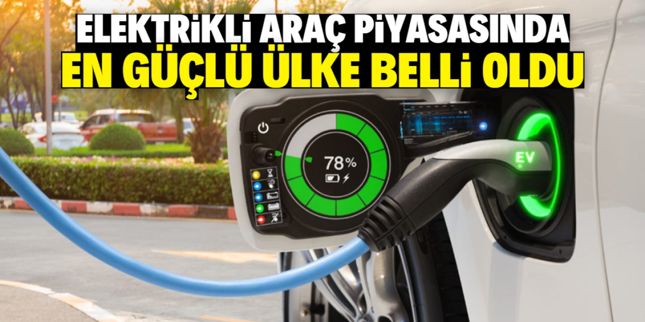 Elektrikli araç piyasasında en güçlü ülke belli oldu