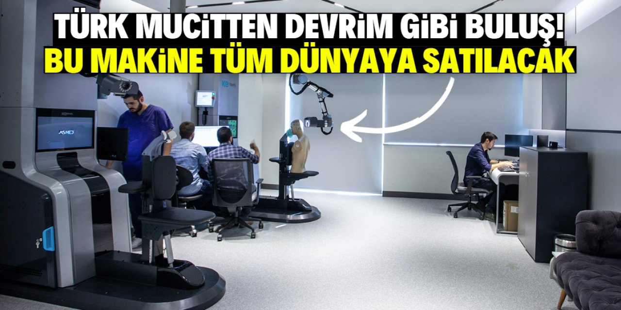 Türk mucitten devrim gibi buluş! Bu makineyi dünya satın almak istiyor