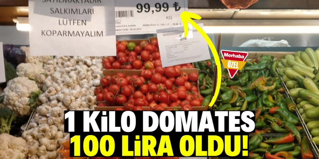 Bunlar daha iyi günler! Konya’da 1 kilo domates 100 TL oldu