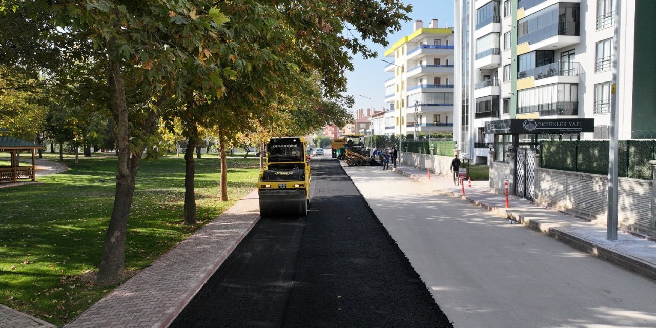 Akabe ve İşgalaman’da yollar yenileniyor