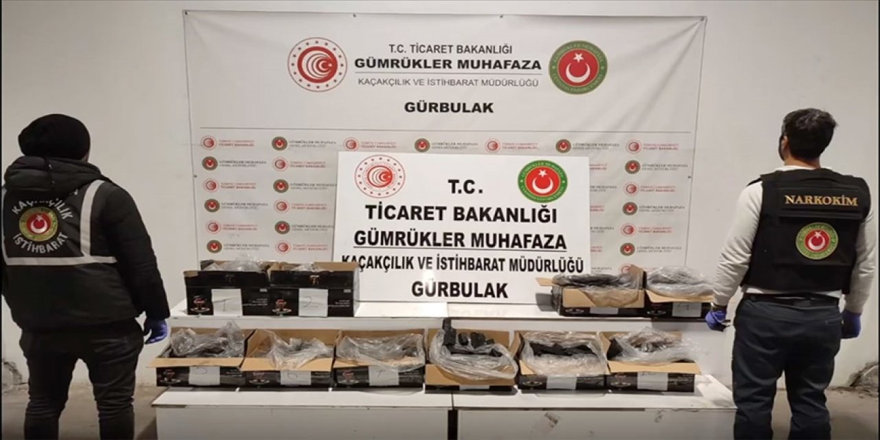 Gümrük muhafazadan uyuşturucu operasyonu