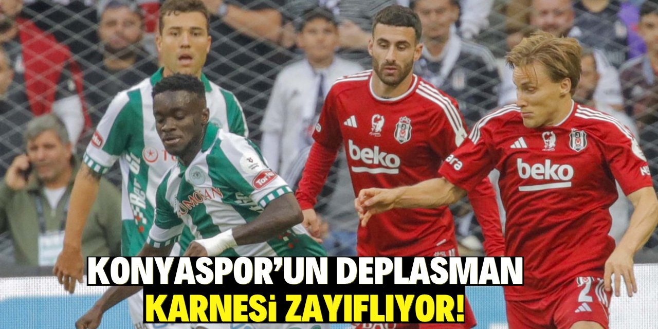 Konyaspor’un deplasman  karnesi zayıflıyor