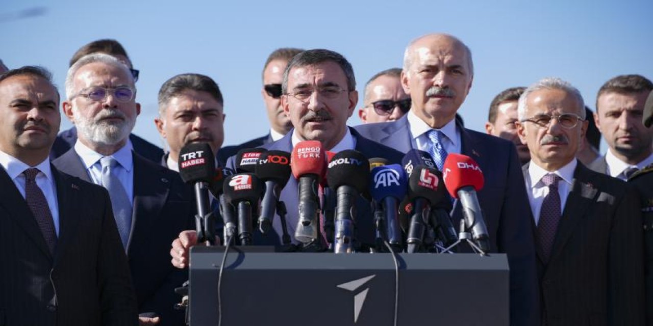 Kurtulmuş ve Yılmaz'dan TUSAŞ'a ziyaret