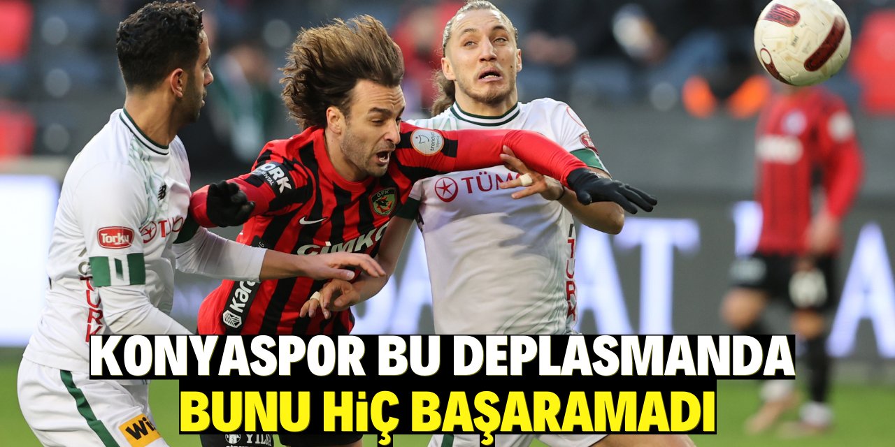 Konyaspor bu deplasmanda bunu hiç başaramadı