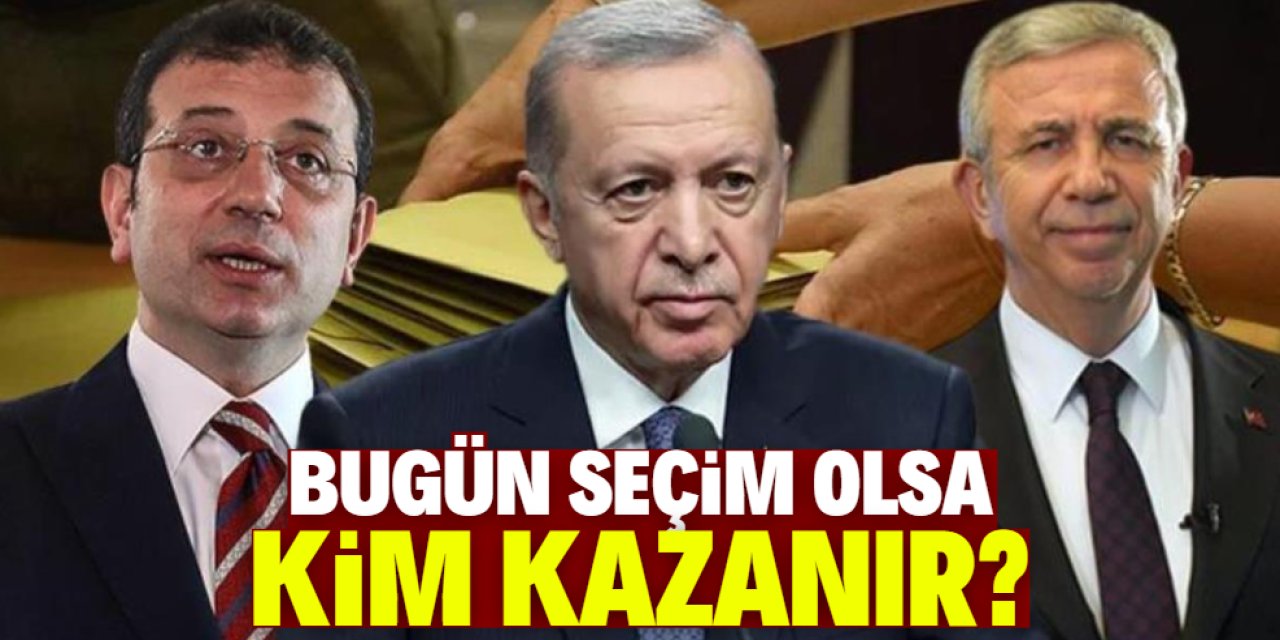 Bugün seçim olsa kim kazanır? Son anketin sonucu şaşırttı