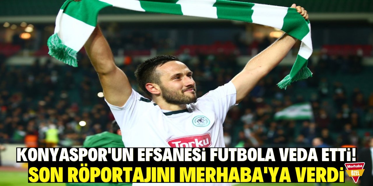 Savunma bakanı futbola veda etti! Son röportajını Merhaba'ya verdi