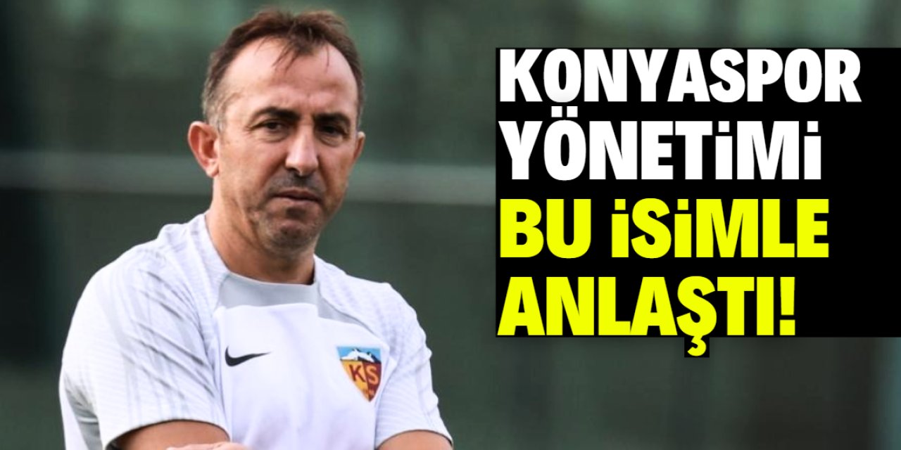 Konyaspor yönetimi yeni teknik direktörü açıkladı