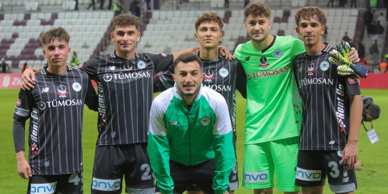 Kupa maçına  Konyaspor Akademi damgası vuruldu