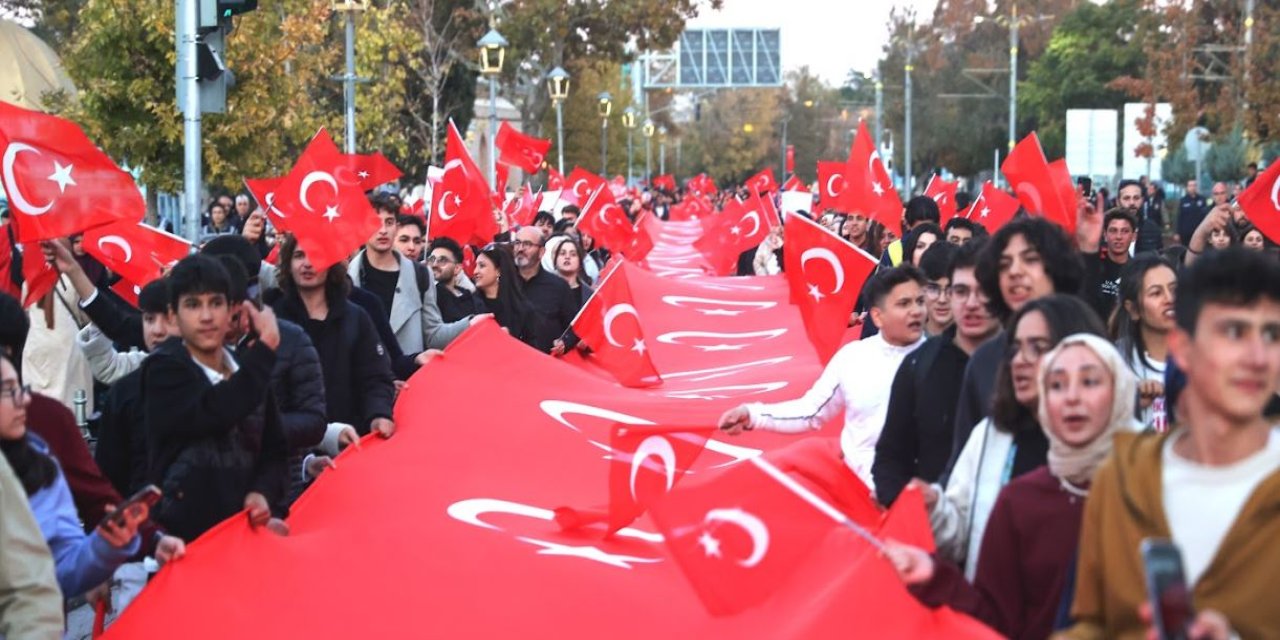 Konya’nın ilçelerinde   bayram coşkusu yaşandı