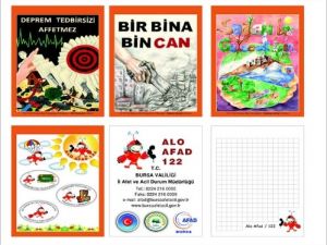 Öğrenci Ekipmanları İle Afet Bilinci Oluşturuluyor