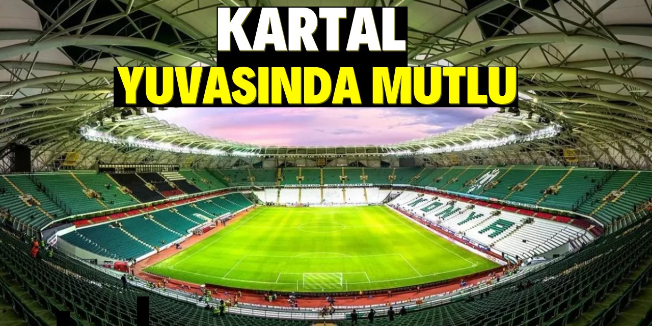 Konyaspor iç saha  karnesini düzeltti