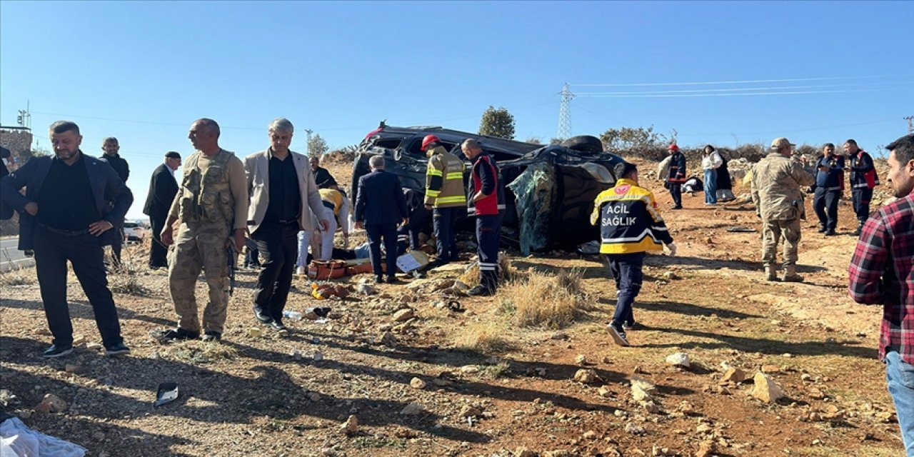 Mardin'de trafik kazasında 4 kişi hayatını kaybetti, 4 kişi yaralandı