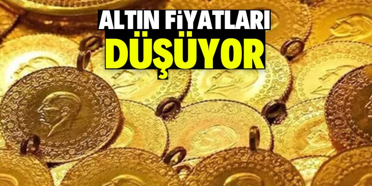 Altın düşüşe geçti!