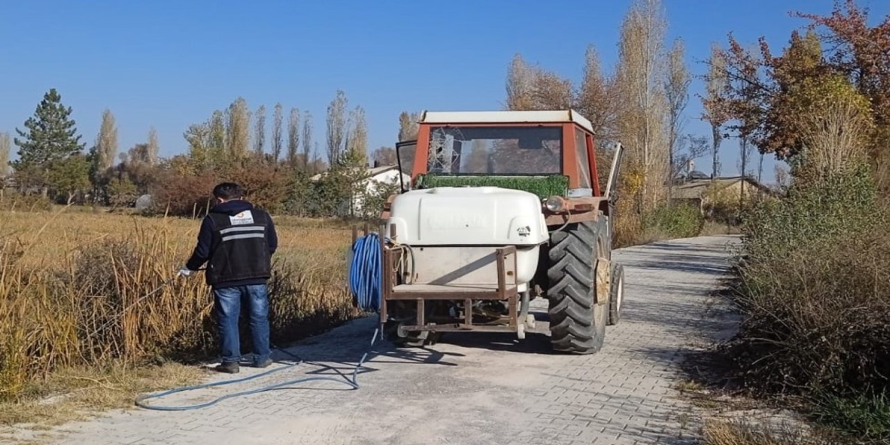 Seydişehir’de haşereye   karşı mücadele sürüyor