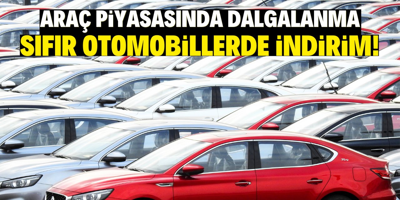 Otomobil piyasasında dalgalanma sürüyor! Sıfır otomobillerde indirim