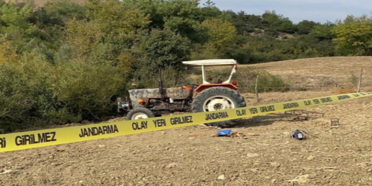 Traktörün altında kalan sürücü hayatını kaybetti