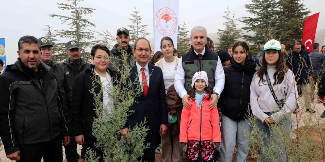 Milli Ağaçlandırma  Günü’nde etkinlik