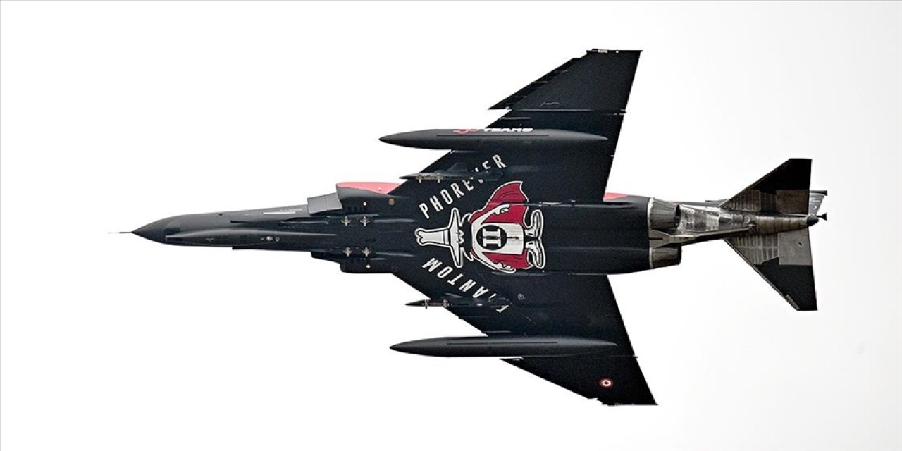 "F-4E Phantom" uçaklarının Hava Kuvvetleri envanterine girişinin 50. yılı etkinliği yapıldı