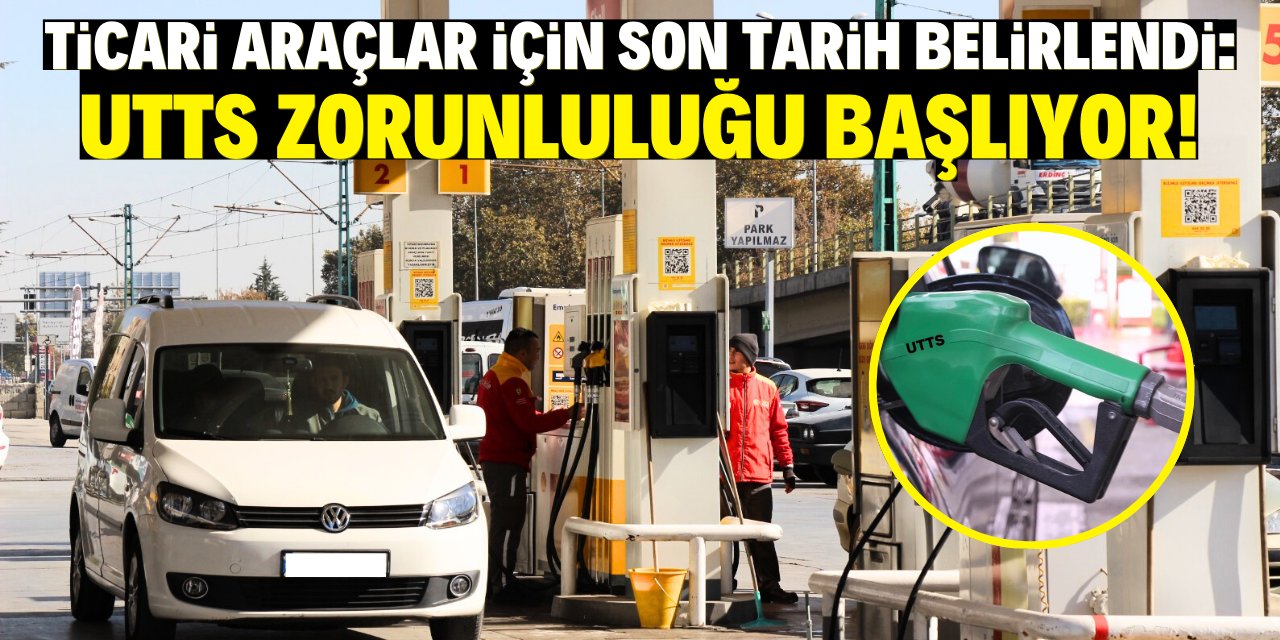 Ticari araçlar için son tarih belirlendi: UTTS zorunluluğu başlıyor!