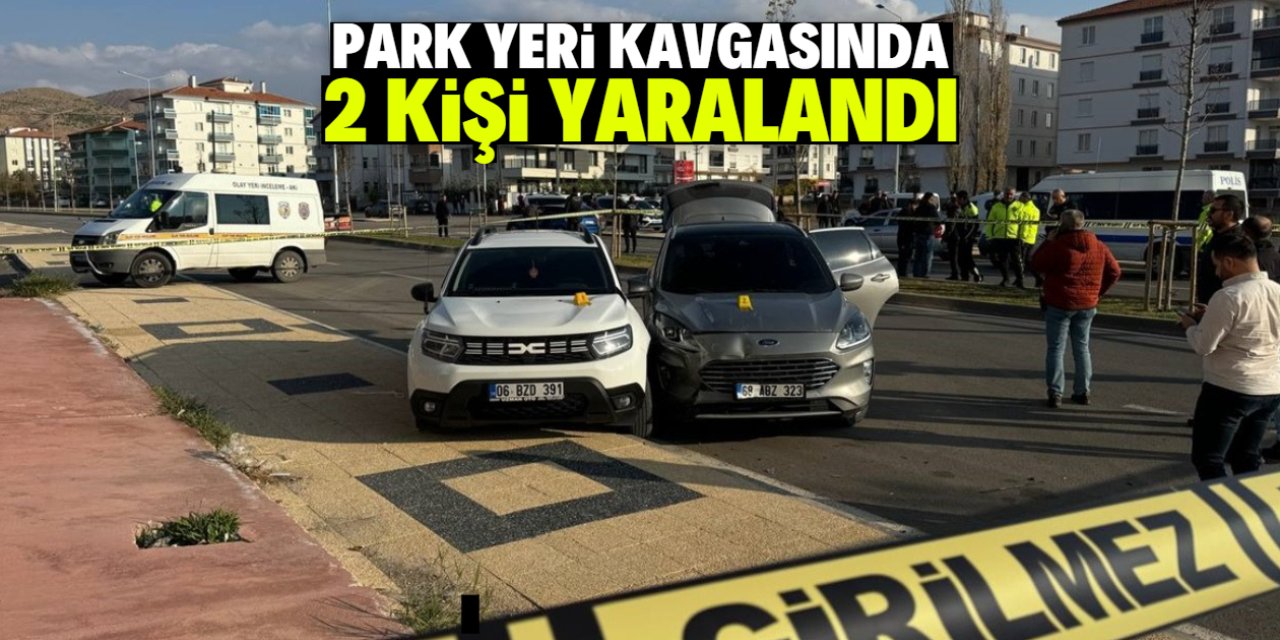 Park yeri kavgasında 2 kişi yaralandı