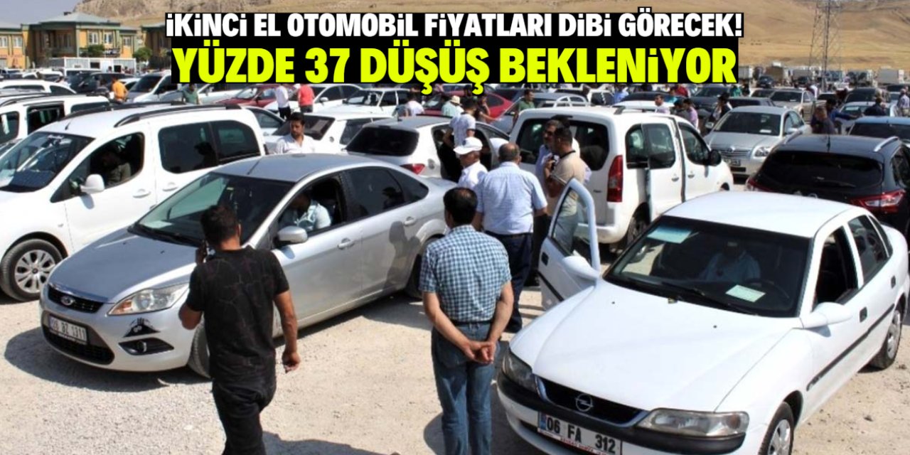 İkinci el otomobil fiyatları dibi görecek! Yüzde 37 düşüş bekleniyor